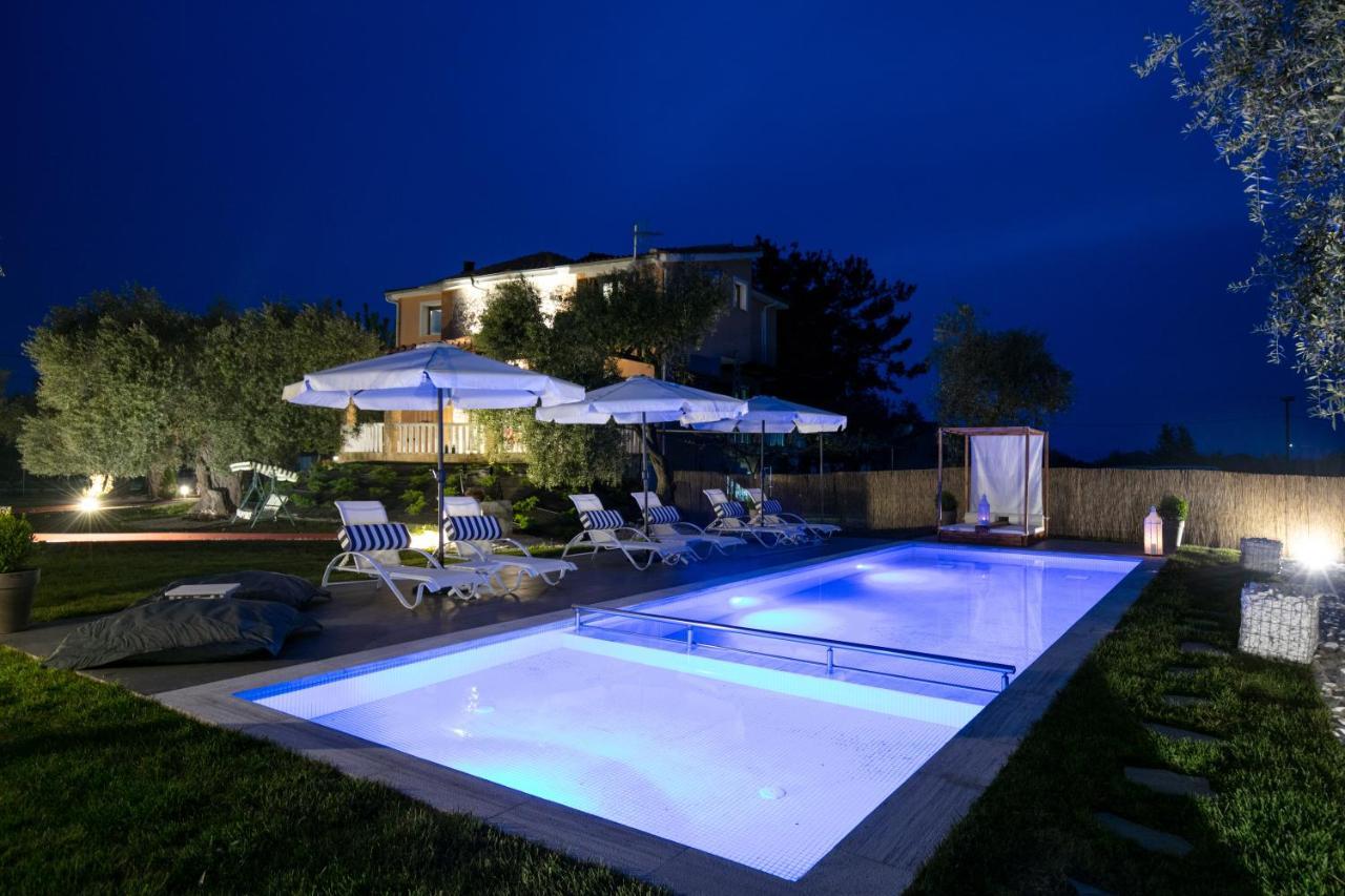 Fokas Luxury Villa Prínos Buitenkant foto