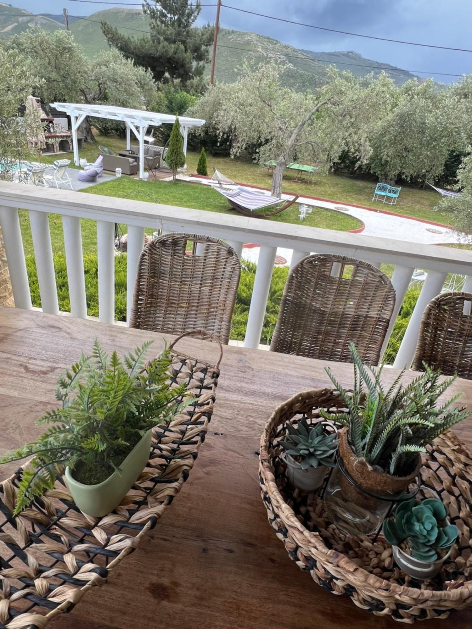 Fokas Luxury Villa Prínos Buitenkant foto