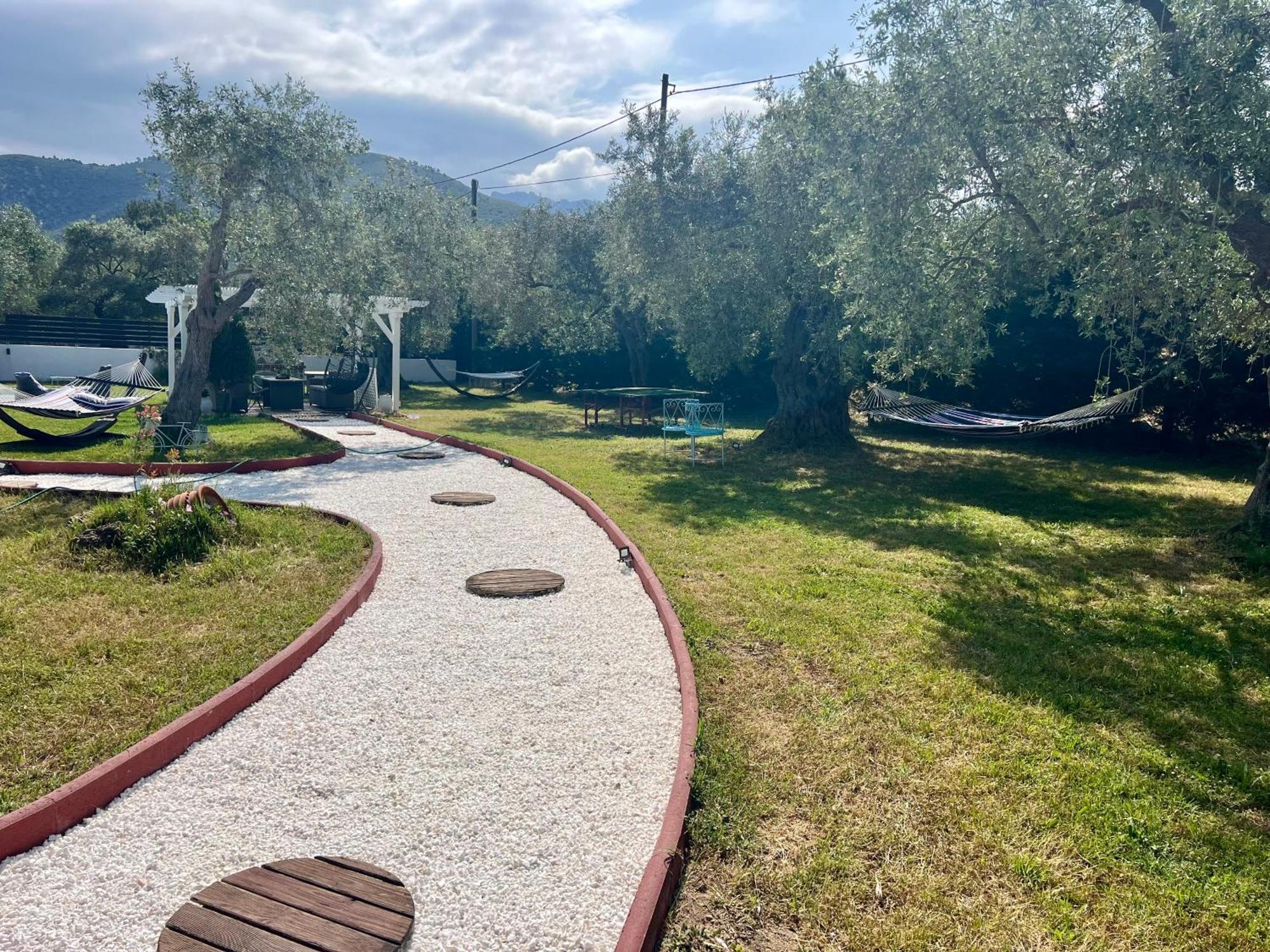 Fokas Luxury Villa Prínos Buitenkant foto