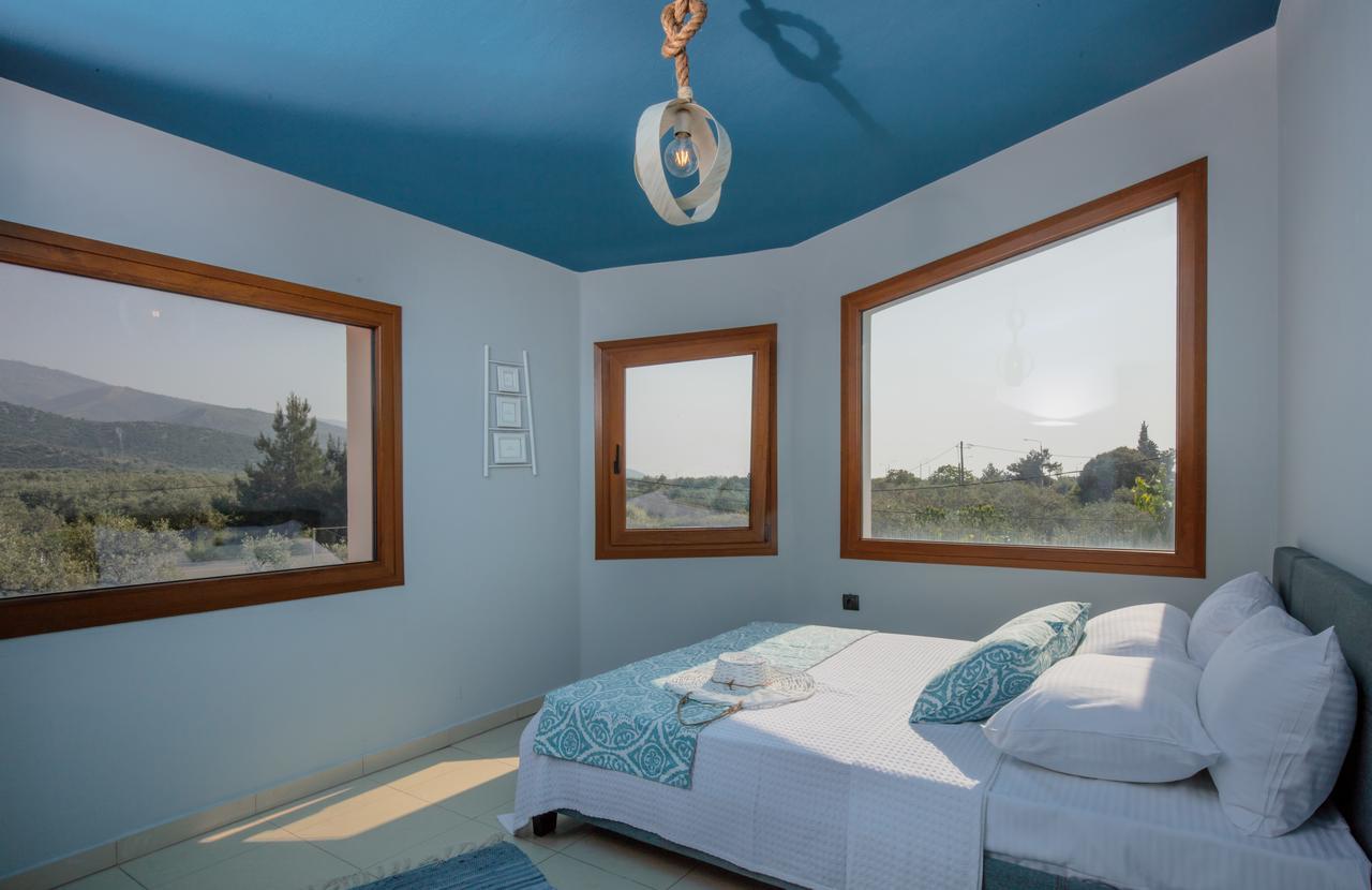 Fokas Luxury Villa Prínos Buitenkant foto