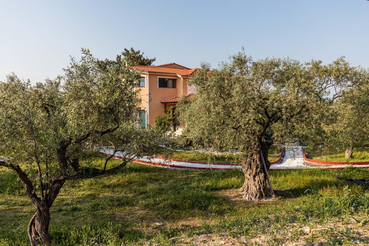 Fokas Luxury Villa Prínos Buitenkant foto