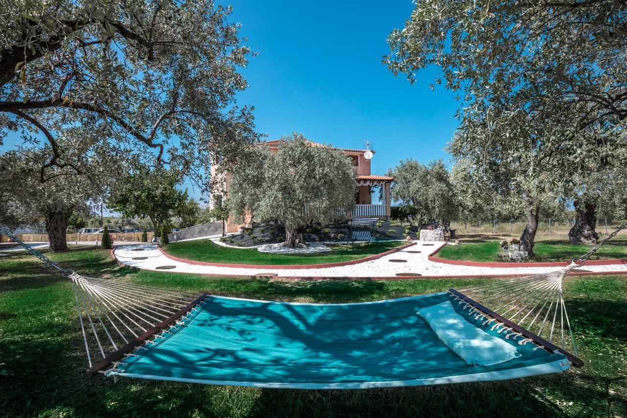 Fokas Luxury Villa Prínos Buitenkant foto