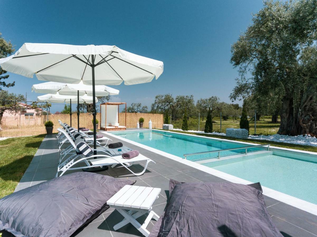 Fokas Luxury Villa Prínos Buitenkant foto