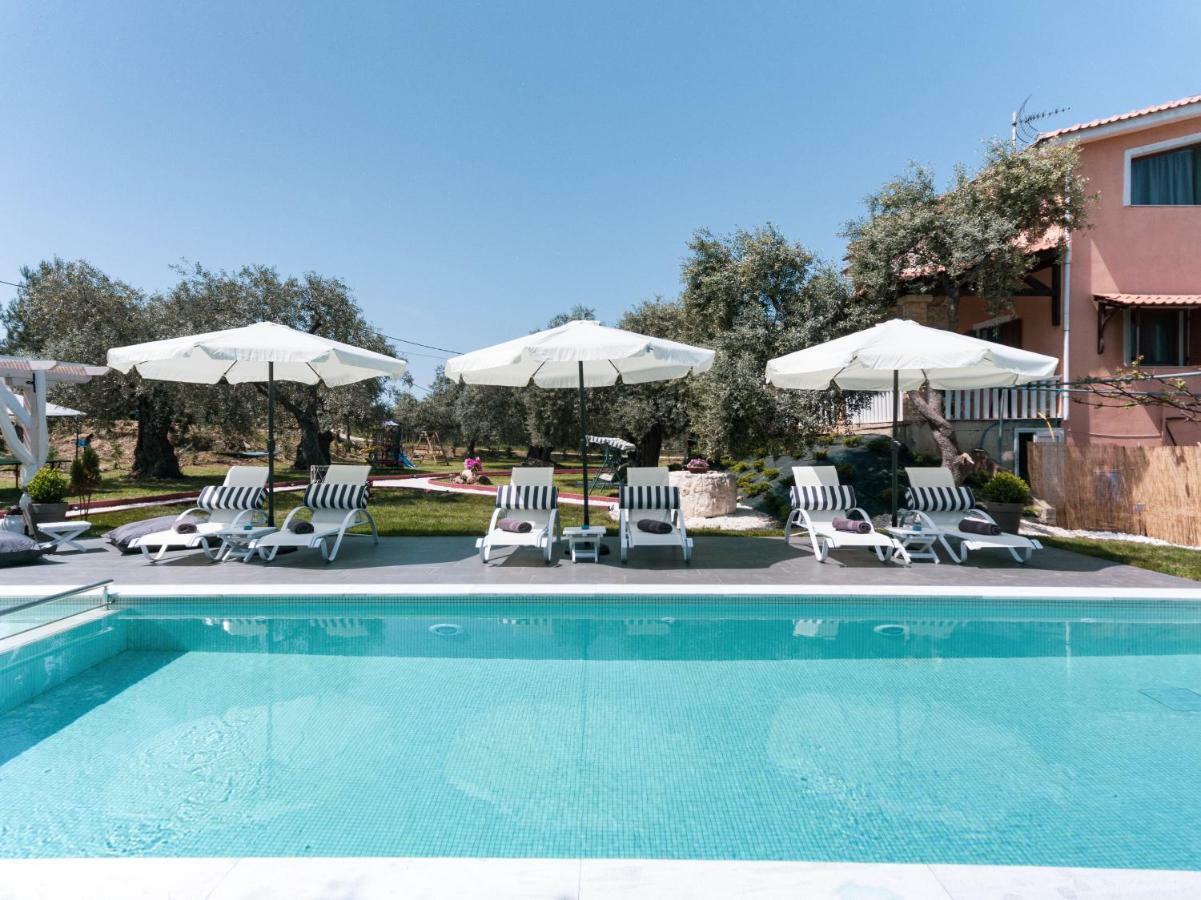 Fokas Luxury Villa Prínos Buitenkant foto